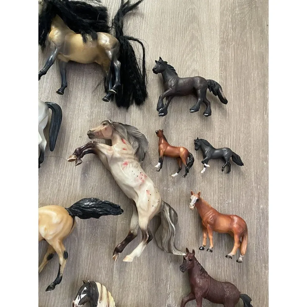 Mixed‎ Lot Schleich Model Horse Papo Safari Breyer Vintage Retired Figure Set